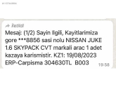 Oto Çıkma Parça / Nissan / Juke / Suspansiyon / Air Suspansiyon / Çıkma Parça 