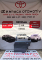 2019-2025 TOYOTA COROLLA ÇIKMA ORJINAL SOL ARKA KAPI