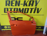 801100754R RENAULT CLİO 5 SAĞ ÖN KAPI TURUNCU ORJ ÇIKMA RENKAY