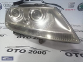 Oto Çıkma Parça / Volkswagen / Phaeton / Far & Stop / Sağ Ön Far / Çıkma Parça 