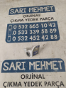ÇIKMA FİAT EGEA SAĞ ARKA KAPI MENTEŞESİ ALT