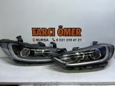 HYUNDAİ ELANTRA 16-18 SAĞ-SOL TAKIM ÖN FAR SIFIR MERCEKLİ