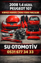 Oto Çıkma Parça / Peugeot / 2008 / Far & Stop / Sol Ön Far / Çıkma Parça 