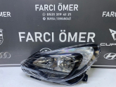 OPEL CORSA D 2011-15 SOL ÖN FAR SIFIR İÇİ SİYAH