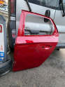 OPEL CORSA F SOL ARKA KAPI - KIRMIZI