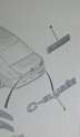 Citroen C-Elysee sağ monogram 9805976780