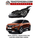 PEUGEOT 3008 GÜNDÜZ LEDLİ ÖN FAR SAĞ SOL 2016 2017 2018 /KAMPANYA