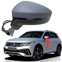 5NB857507G TİGUAN 2019 AYNA KOMPLE L 13 PİN AYDINLATMA KATLANIR