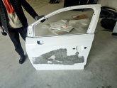 OPEL CROSSLAND X BEYAZ SOL ÖN KAPI ORJINAL