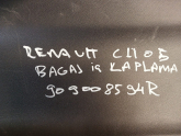 Oto Çıkma Parça / Renault / Clio / Kaporta & Karoser / Bagaj Kapağı / Çıkma Parça 