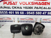 SKODA OCTAVİA ÇIKMA ORJİNAL DİREKSİYON AİRBAG 1Z0 880 201 AM