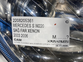 Oto Çıkma Parça / Mercedes / 200 / Far & Stop / Sağ Ön Far / Çıkma Parça 