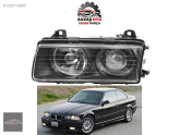 BMW E36 ÖN FAR SAĞ SOL SİYAH MERCEKLİ 1991+ ADET