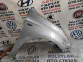 Hyundai i20 sağ ön çamurluk orijinal grî hasarsız 2009-2012