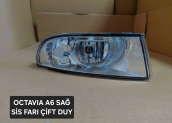 1Z0941701A octavia a6 sağ sis farı çift duy