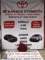 2020-2025 TOYOTA COROLLA CROSS CIKMA ORJINAL ARKA TAPON KOSESI