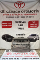 Oto Çıkma Parça / Toyota / Auris / Kaporta & Karoser / Bagaj Kapağı / Çıkma Parça 