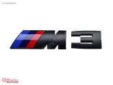 BMW M3 YAZI / LOGO SİYAH E90-E92-E93-F30 51148041901 KÜÇÜK