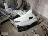 BMW 3 KASA F30 SAĞ ARKA ŞASİ KUPA SEDEFLİ BEYAZ ŞASE ÇEYREK MARŞ