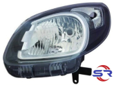 Renault Kango 3 13-20 Sıfır İthal Sol Far Siyah 260607949R - Depo