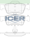 ICER FREN BALATA ARKA MERCEDES E SERISI (W211) E 320 CDI 2002-200