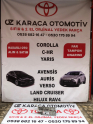 2016-2022 TOYOTA C-HR ÇIKMA ORJINAL ÖN PANEL YAN SACI