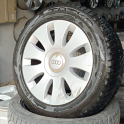 Audi A4 İçin 16 5x112 Orijinal Ekipman 2.El Çelik Jant Seti