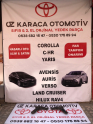 2009-2013 TOYOTA VERSO ÇIKMA ORJİNAL SAĞ-SOL SALINCAK