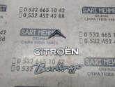ÇIKMA CİTROEN BERLİNGO BAGAJ KAPAĞI ARMASI