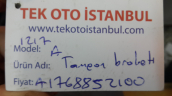 Oto Çıkma Parça / Mercedes / A Serisi / Tampon / Tampon Braketi / Çıkma Parça 