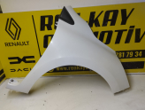 631007609R RENAULT CLİO 4 SAĞ ÖN ÇAMURLUK BEYAZ HATASIZ ORJ