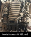 Porsche panamera 4.8 V8 turbo S motor