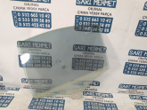 ÇIKMA VOLVO S80 SOL ARKA KAPI CAMI 43R-00043