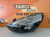 CLİO 4 FAZ 1 SİYAH ZEMİN SOL FAR ORJİNAL