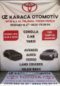 2013-2018 TOYOTA COROLLA ÇIKMA ORJINAL ÖN PANEL ÜST SACI