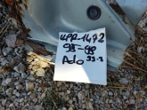 KPR1472 POLO 3 HATCH SAĞ ARKA ÇEYREK ÇAMURLUK KESME ŞASE ŞASİ 199