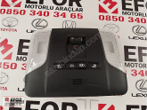 TOYOTA COROLLA SIFIR İÇ AYDINLATMA SİYAH OEM NO: 81260-02A61