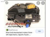 Oto Çıkma Parça / Opel / Astra / Kaporta & Karoser / Kapı Kilidi / Çıkma Parça 