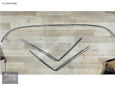 MERCEDES W116 ORJİNAL ÖN CAM NİKELAJ TAKIMI