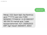 Oto Çıkma Parça / Ford / Mondeo / Şanzıman / Şanzıman Komple / Çıkma Parça 