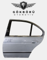 BMW 5 SERİSİ E39 GRİ SOL ARKA KAPI DOLU