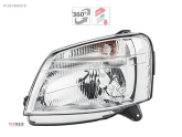 Peugeot Partner Citroen Berlingo Sol Ön Far 2002-2008 6204AX
