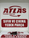 ATLAS YEDEK PARÇA TOYOTA COROLLA SAĞ İÇ STOP 1731502LDDAR