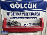 Fiat Doblo 3 4 Arka Tampon Kırmızı ORJİNAL