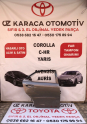 2013-2018 TOYOTA COROLLA ÇIKMA ORJINAL SAĞ ARKA KAPI