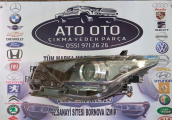 TOYOTA AURİS ORJİNAL ÇIKMA SOL FAR