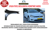GOLF 7.5 ÖN ÇAMURLUK SAĞ SOL 2017 2018 2019 2020