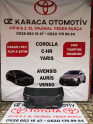 2019-2025 TOYOTA COROLLA ÇIKMA ORJINAL BAGAJ KAPAĞI