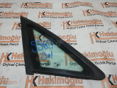 AUDİ A4 SOL ARKA KELEBEK CAMI 43R 00048