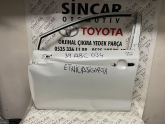 TOYOTA COROLLA 2019 2024 SOL ARKA KAPI ÇIKMA ORJİNAL SEDEFLİ